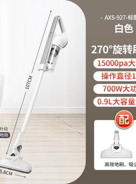2in1 Handheld Stick Vacuum Cleaner 600W High power Mute