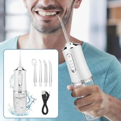 Dental Floss, Portable Cordless Oral Irrigator Cleaning 3 Mo