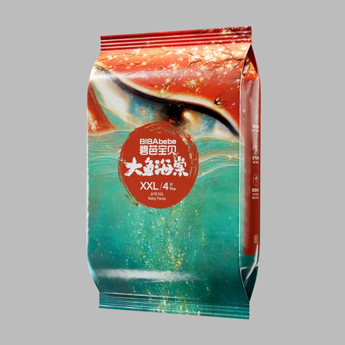【100片】碧芭大鱼海棠婴儿试用装L/2XL/3XL大码尿不湿夏季超薄