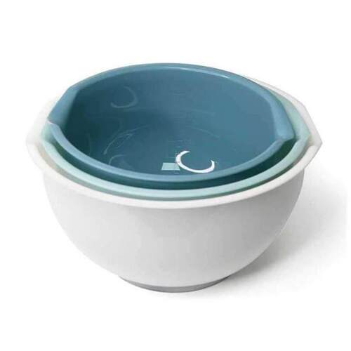 3 PCS Mixing Bowls Multipurpose Plastic Mixing Bowl Salad