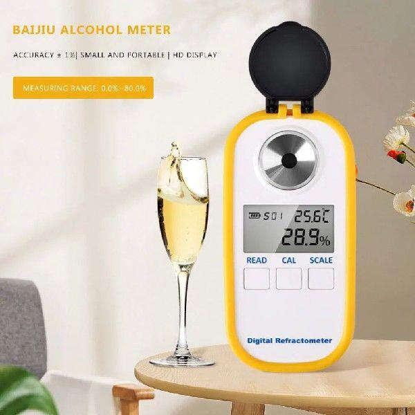 Professional Spirit Meter Range 0-80% Digital Brix
