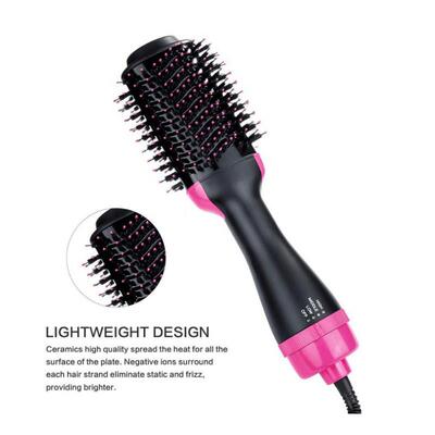 4in1 hair dryer brush curler straightener roller styler comb