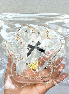 Handmade Taba Squishy Big Cat Paw Silicone Squeeze Toys for