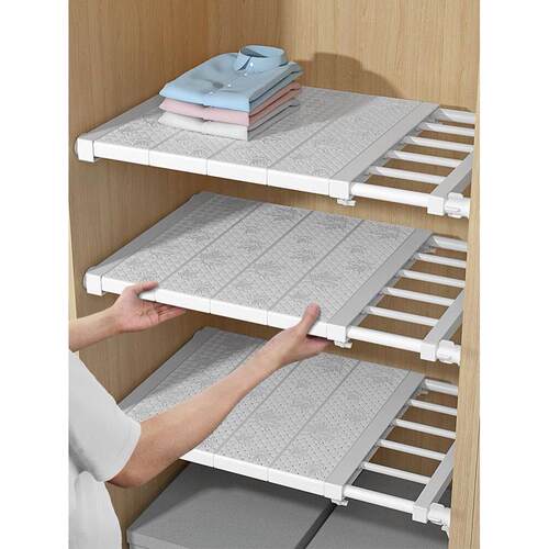 Shoe rack hanger rack shelf clapboard piece cupboard space p