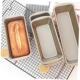 Loaf Baking Pan Box Rectangular Bread Toast Mold Tools.