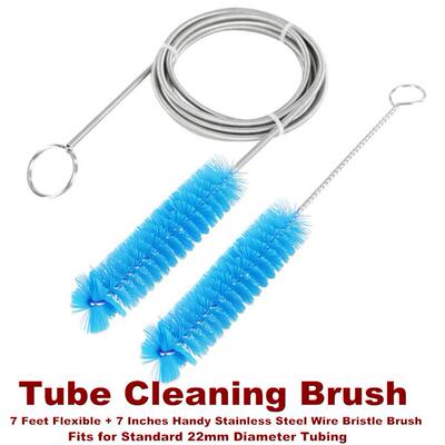 Tube Cleaning Brush Wire Bristle Brushes Sink Drain Bathtub
