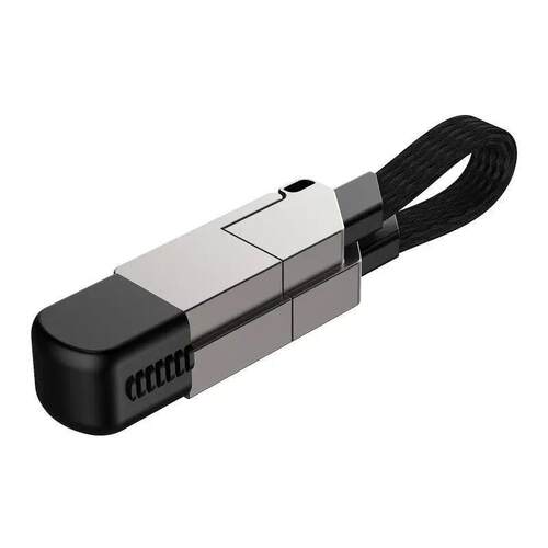 Multi Connectors Magnetic Fast Charging Cable Keychain PD Co