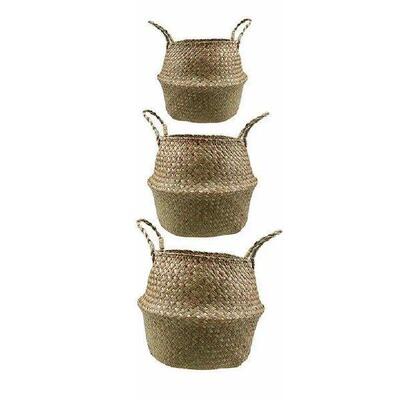 Storage Basket Smooth Surface Weaving Style Woven Box