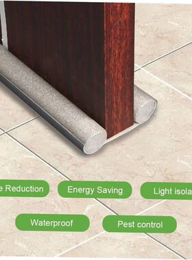 Foam Guard Door Bottom Sealing Strip Sound Proof Noise Reduc