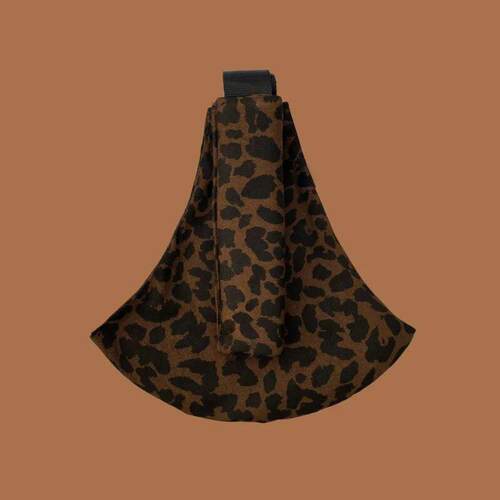 Baby Going Out Safety Carrier Simple Leopard Pattern Portabl
