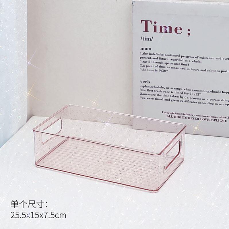 acrylic box make up clear cosmetic table transparent storage