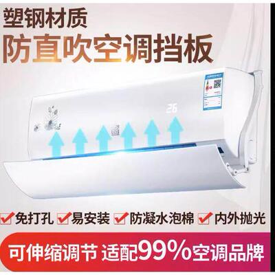 wall hanging air conditioner, wind deflector, air deflector,