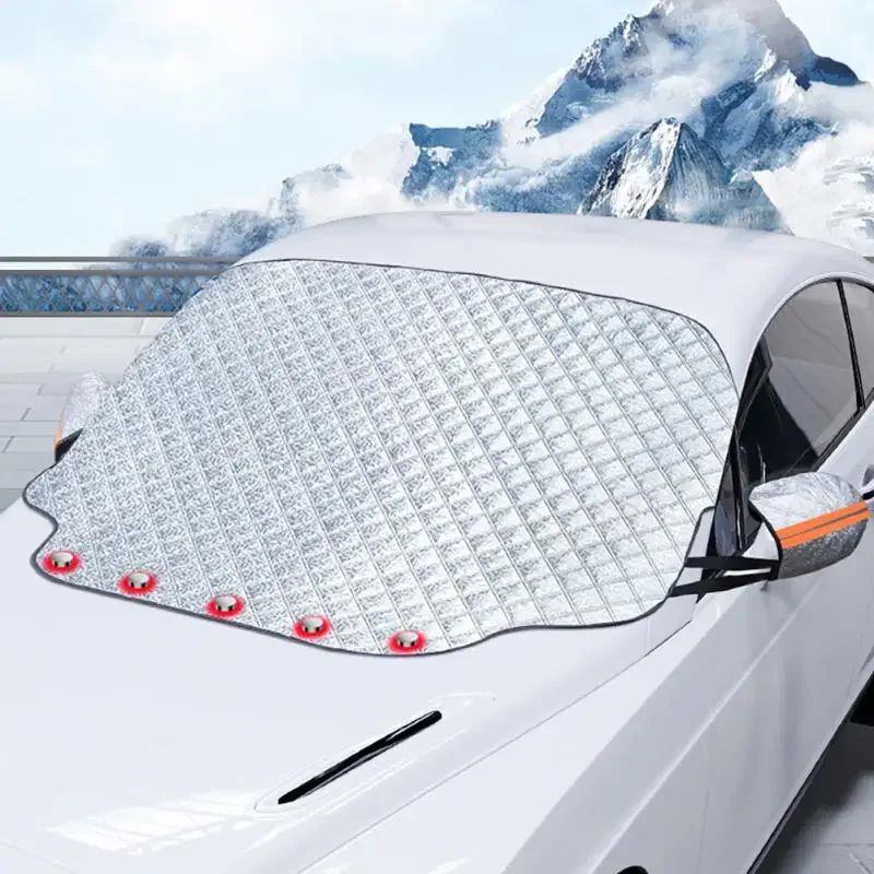 Car Snow Shield Cover Magnetic Sun Shade For Front Windshiel