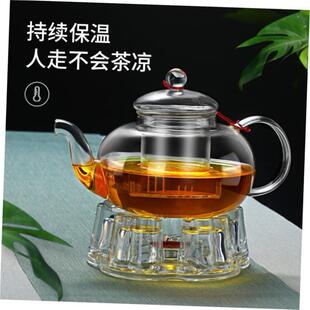 Glass teapot small filter simple tea set office tea pot 7