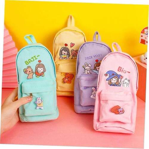 Kawaii Pencil Cases Stationery Pencil Case School Supplies B