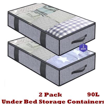 Underbed Bags Under Bed Storage Containers Organizers Closet