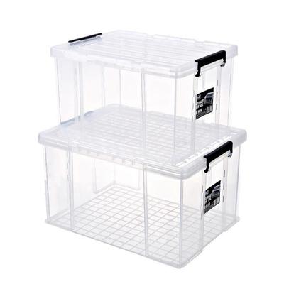 Storage box plastic box transparent dormitory organize boxes