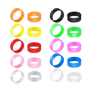 适用Steamdeck手柄摇杆硅胶保护环华硕ROG Ally掌机手柄防磨损圈套PS5/switch/xbox手柄摇杆防磨槽掉粉神器