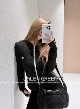 JALEN GREEN 高智学姐!1-14/定然羊毛滑雪运动服连帽拉链针织毛衣