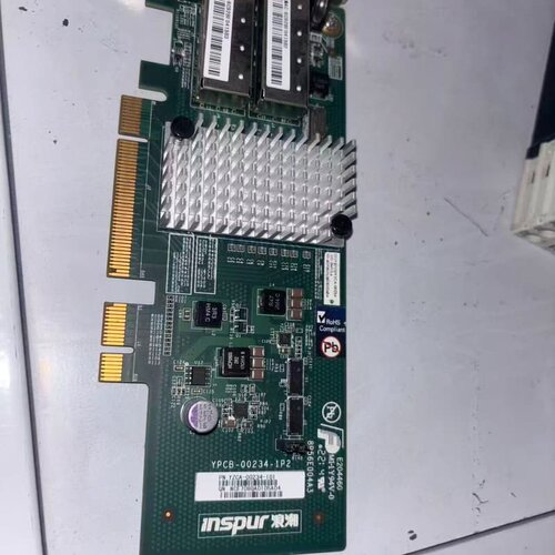 浪潮inspur X520双口万兆光纤网卡，型号YZCA-0