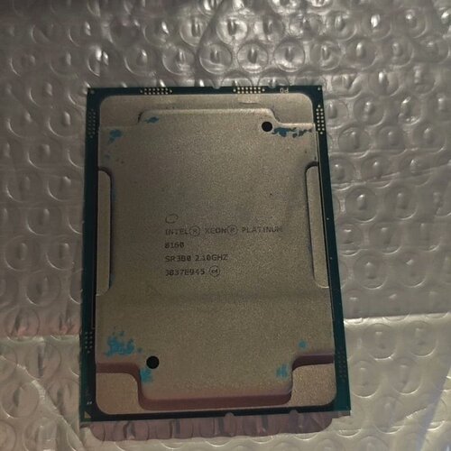 intel铂金8160CPU正式版服务器12核心24线程3.