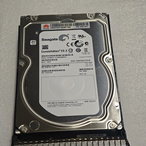 原装希捷盘体，02311AYT，2t sata 3.5，