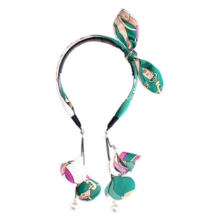 发箍女款春夏2025新款发卡头饰高级感网红流苏压发头箍蝴蝶结发饰