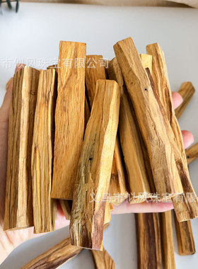 跨境秘鲁圣木棒高油原木木条香薰净化空气熏香线香palo santo冥想
