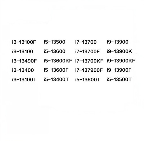 i31310013100Fi513490Fi513400135001360013600KF13600Ki7i9全有