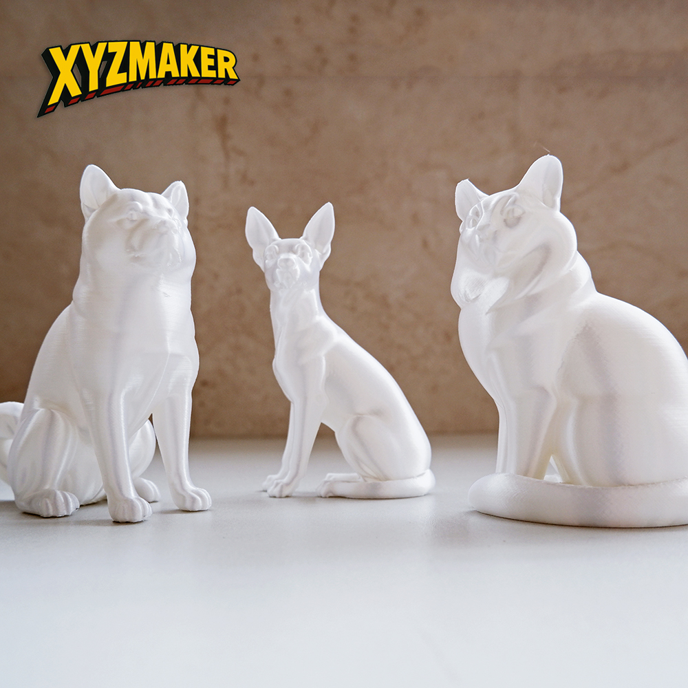 3D打印来图定制猫咪狗狗家居摆件