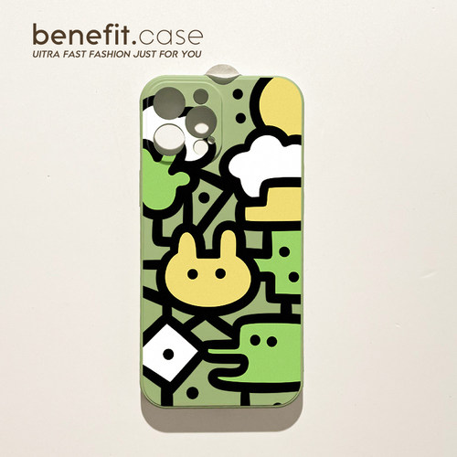 benefit卡通可爱简约手机壳