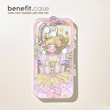 benefit唯美卡通美少女战士适用于iphone16promax苹果15PRO手机壳13新款14套12创意11透明xsmax硅胶xr防摔8p7