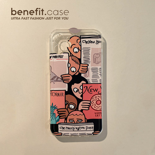 benefit硅胶苹果手机壳创意