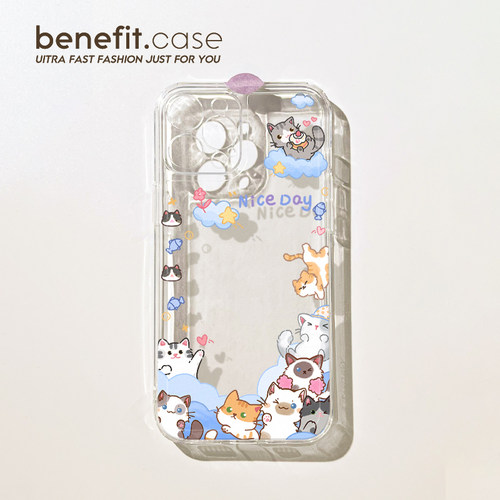 benefit卡通可爱创意手机壳