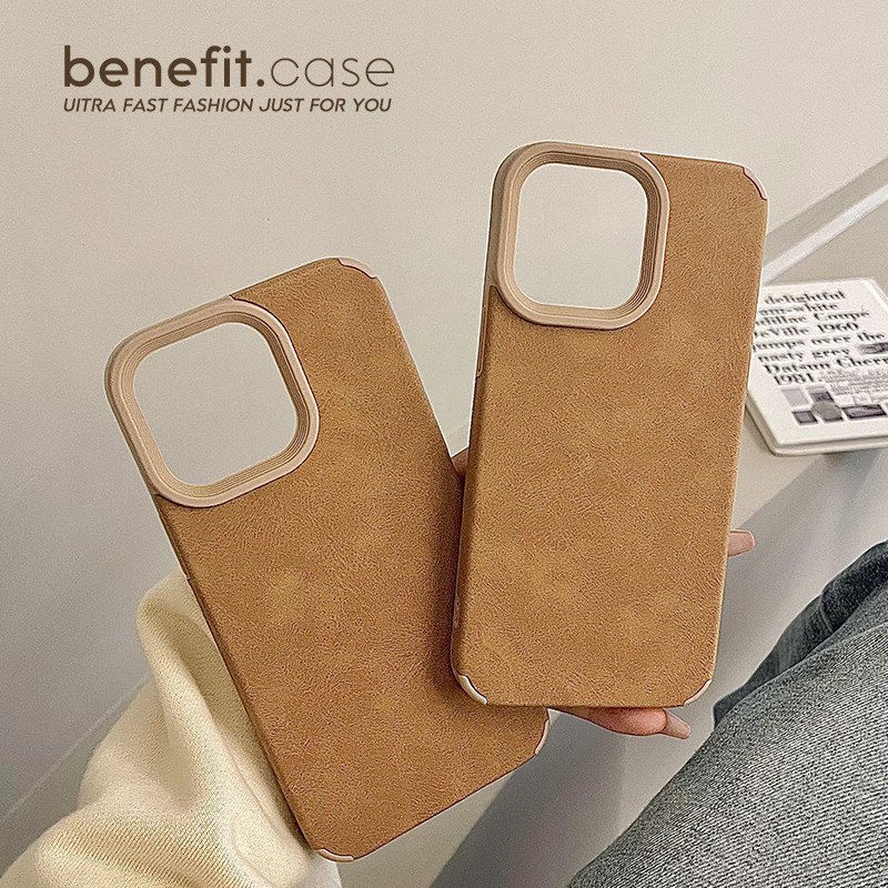 benefit欧美个性秋冬ins风小羊皮适用于iphone16p