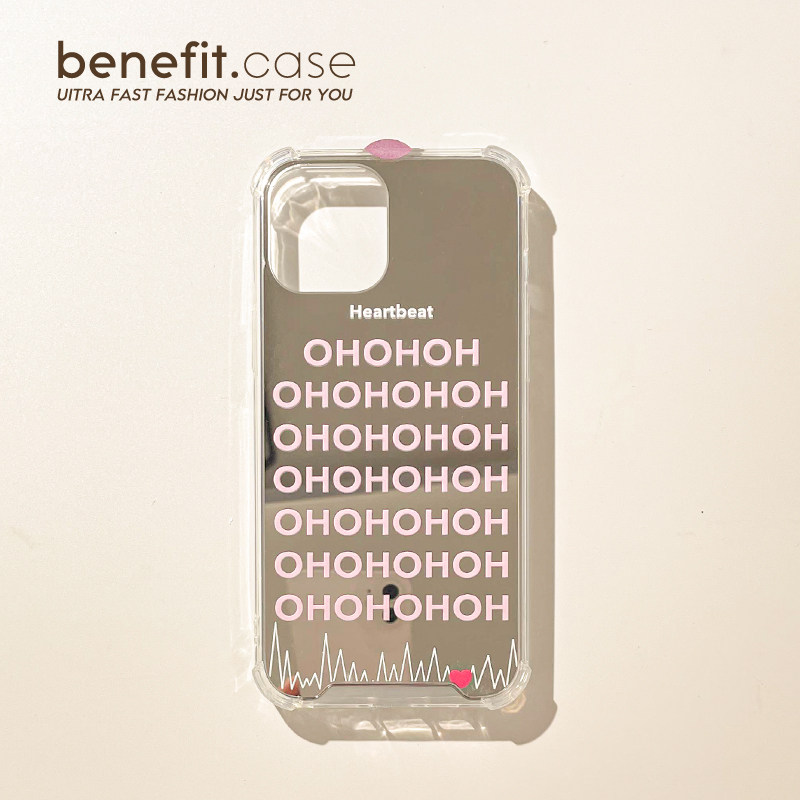 Benefit简约ins个性字母镜面17pro16适用15苹果13promax手机壳iphone12mini套14promax新11xsmax四角防摔x硅,3C数码配件,手机保护套/壳,淘宝优惠券,粉丝福利购,淘宝优惠卷