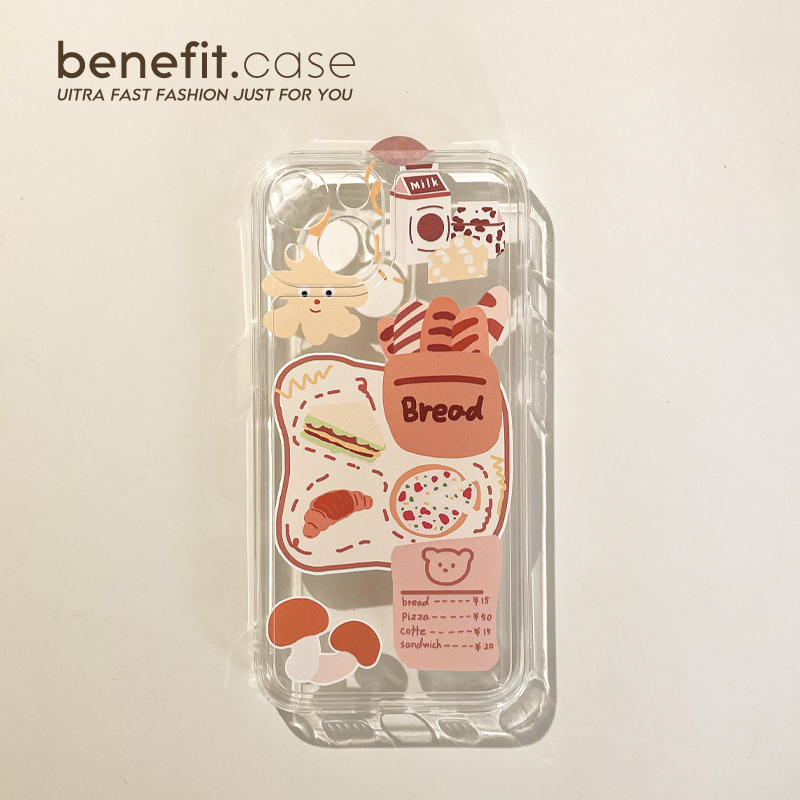 趣味软硅胶苹果手机壳可爱