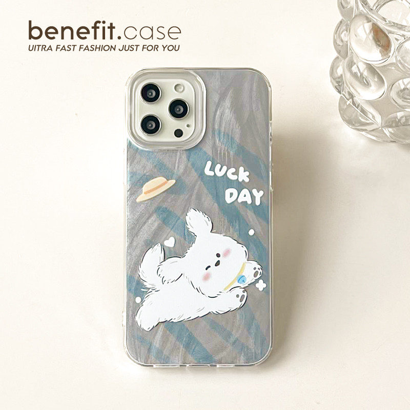 benefit卡通可爱草帽小狗17pro16适用于iphone1