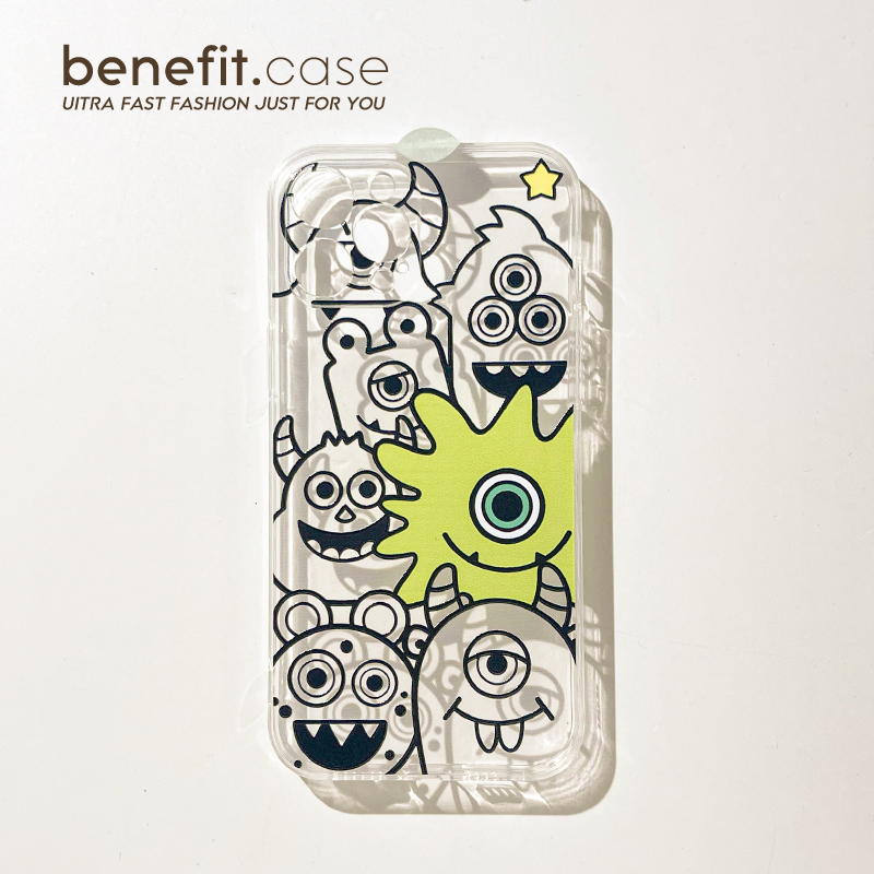 Apple/苹果卡通可爱恶搞手机壳