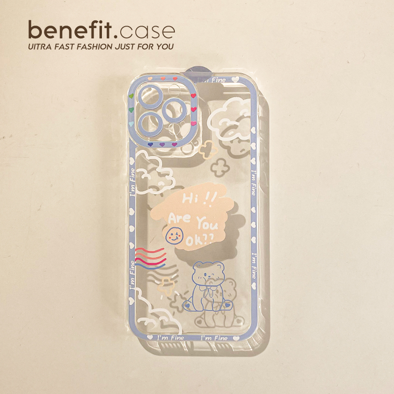 benefit简约fine熊xr全包苹果