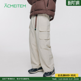 子男女 保暖加绒宽松裤 ACMEITEM爱棵米 户外秋冬休闲长裤