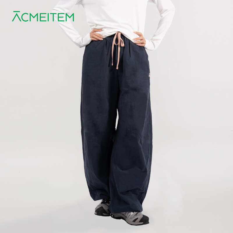 ACMEITEM爱棵米 户外亲子长裤棉质百搭显瘦休闲运动裤子女士