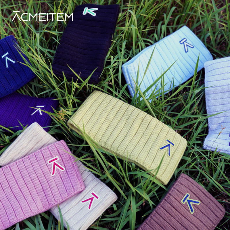 ACMEITEM爱棵米 秋冬发带户外运动保暖加厚柔软弹性针织毛线发带