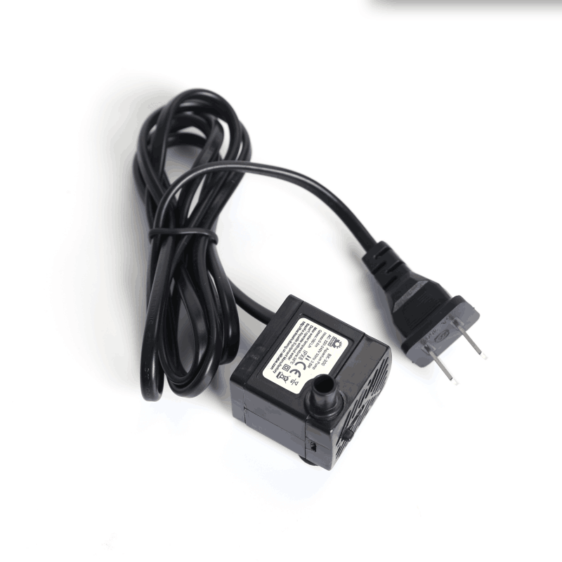 吸水石上假山盆景喷泉鱼缸循环小型迷你抽水泵220v潜水泵造雾化