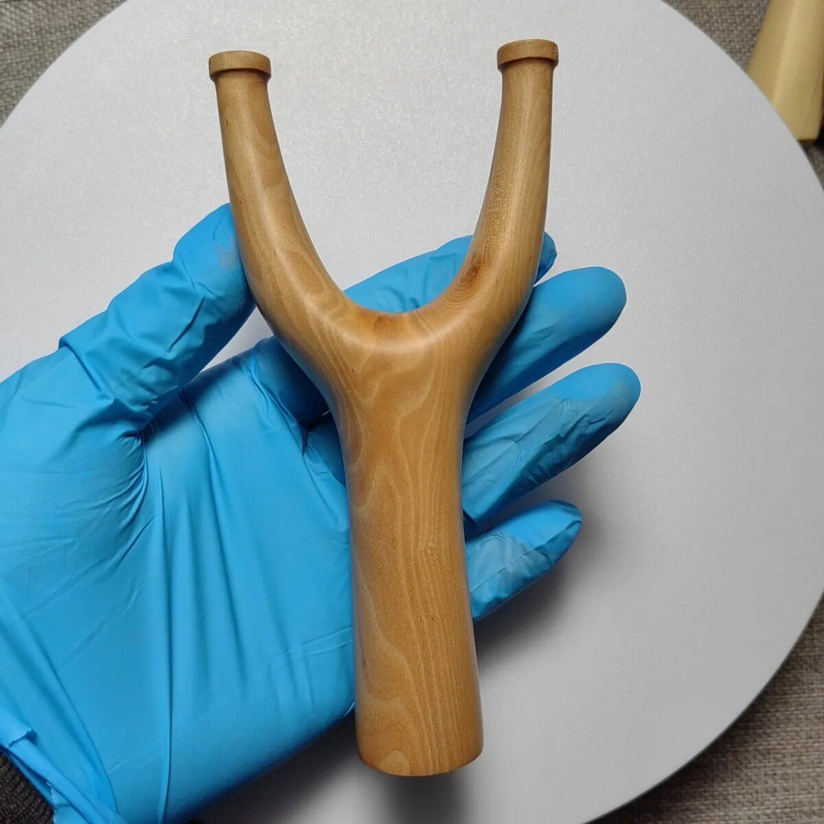 油茶木原叉弹弓纯手工制作长145宽70撑头12mm