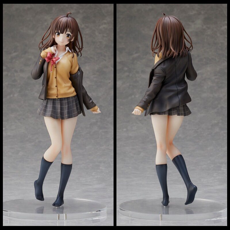 剃须 然后捡到女高中生 荻原沙优 优酱 美 模型摆件 手办