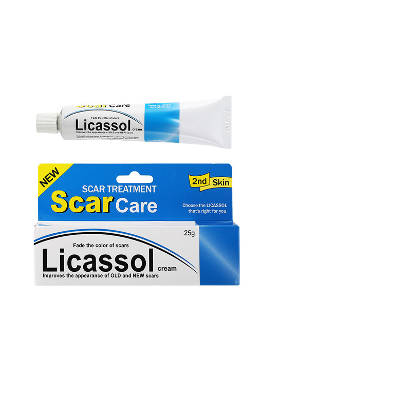 龙丰香港LICASSOL祛疤膏25G烫伤去疤手术疤痕修复痘坑痘印除疤膏