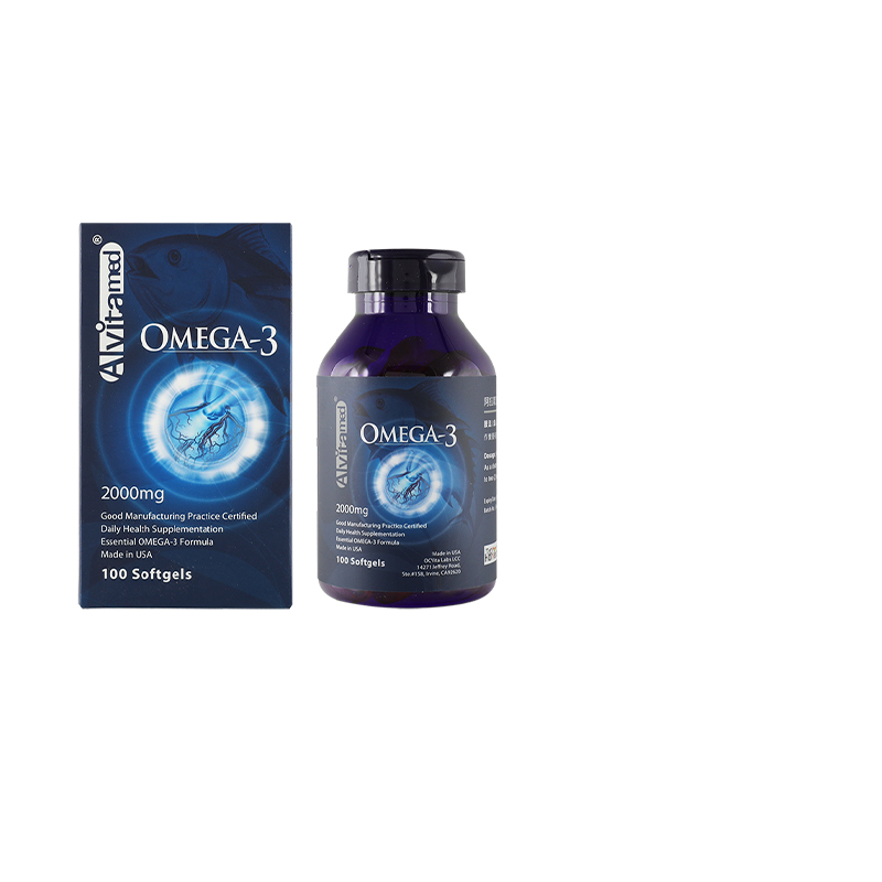 卡哇伊美国爱维omega3深海鱼肝油