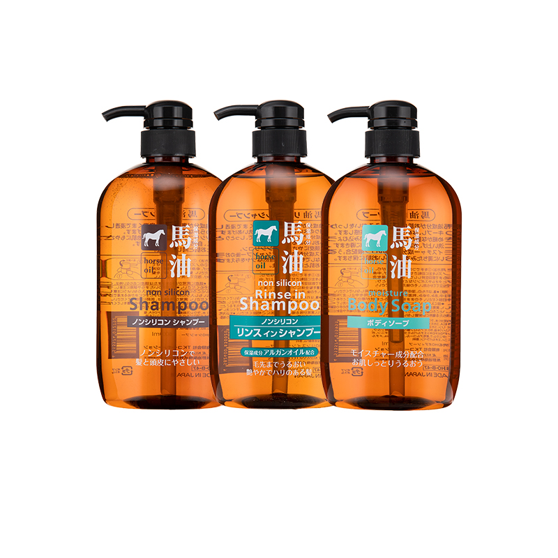 加州宝宝熊野油脂马油洗发水去屑