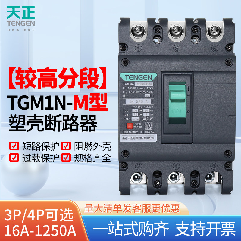 天正TGM1N塑壳断路器M型